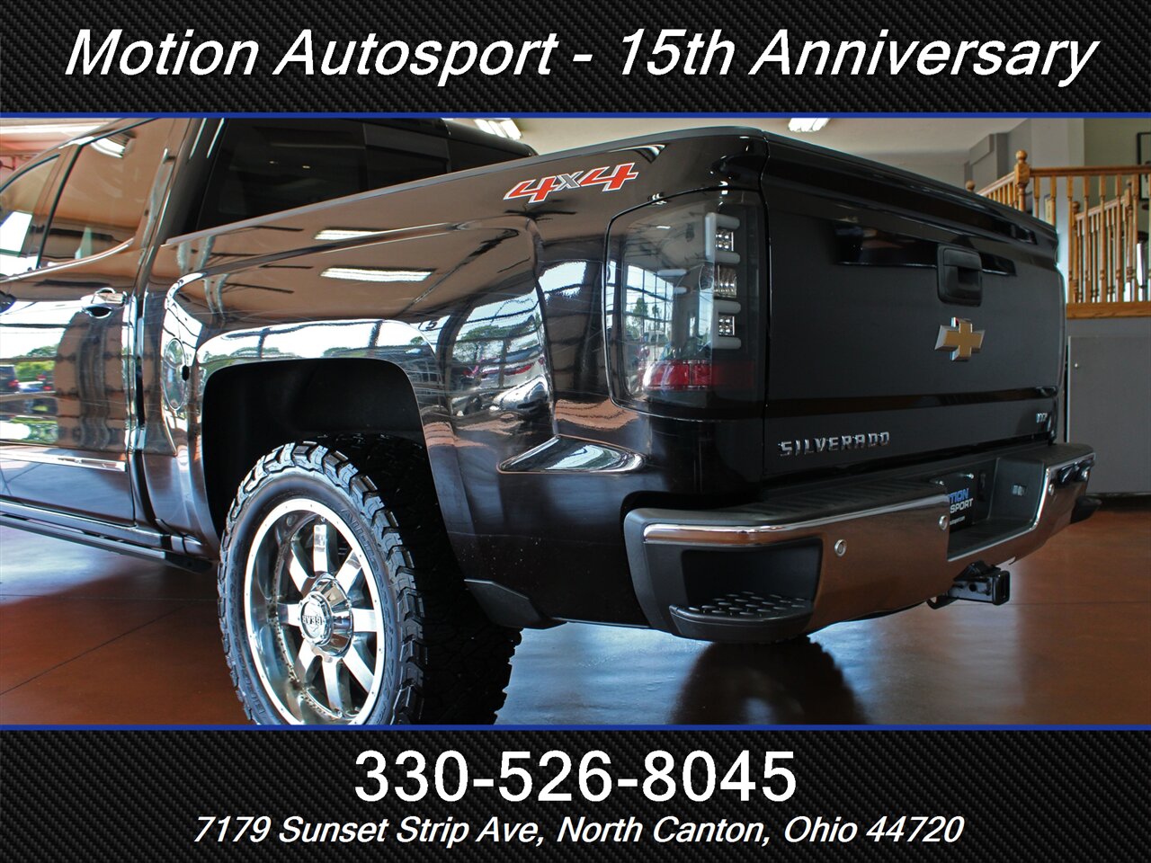 2017 Chevrolet Silverado 1500 LTZ Moon Roof Navigation 4X4 - Photo 8 - North Canton, OH 44720