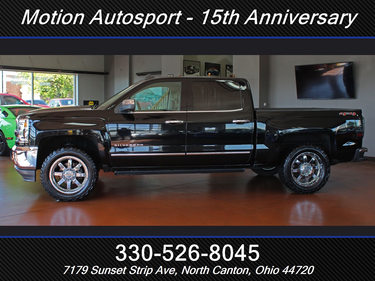 2017 Chevrolet Silverado 1500 LTZ Moon Roof Navigation 4X4 - Photo 7 - North Canton, OH 44720