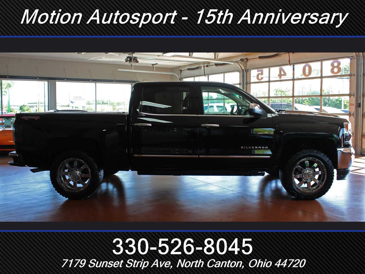2017 Chevrolet Silverado 1500 LTZ Moon Roof Navigation 4X4 - Photo 12 - North Canton, OH 44720