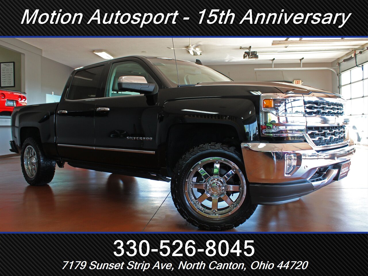 2017 Chevrolet Silverado 1500 LTZ Moon Roof Navigation 4X4 - Photo 2 - North Canton, OH 44720