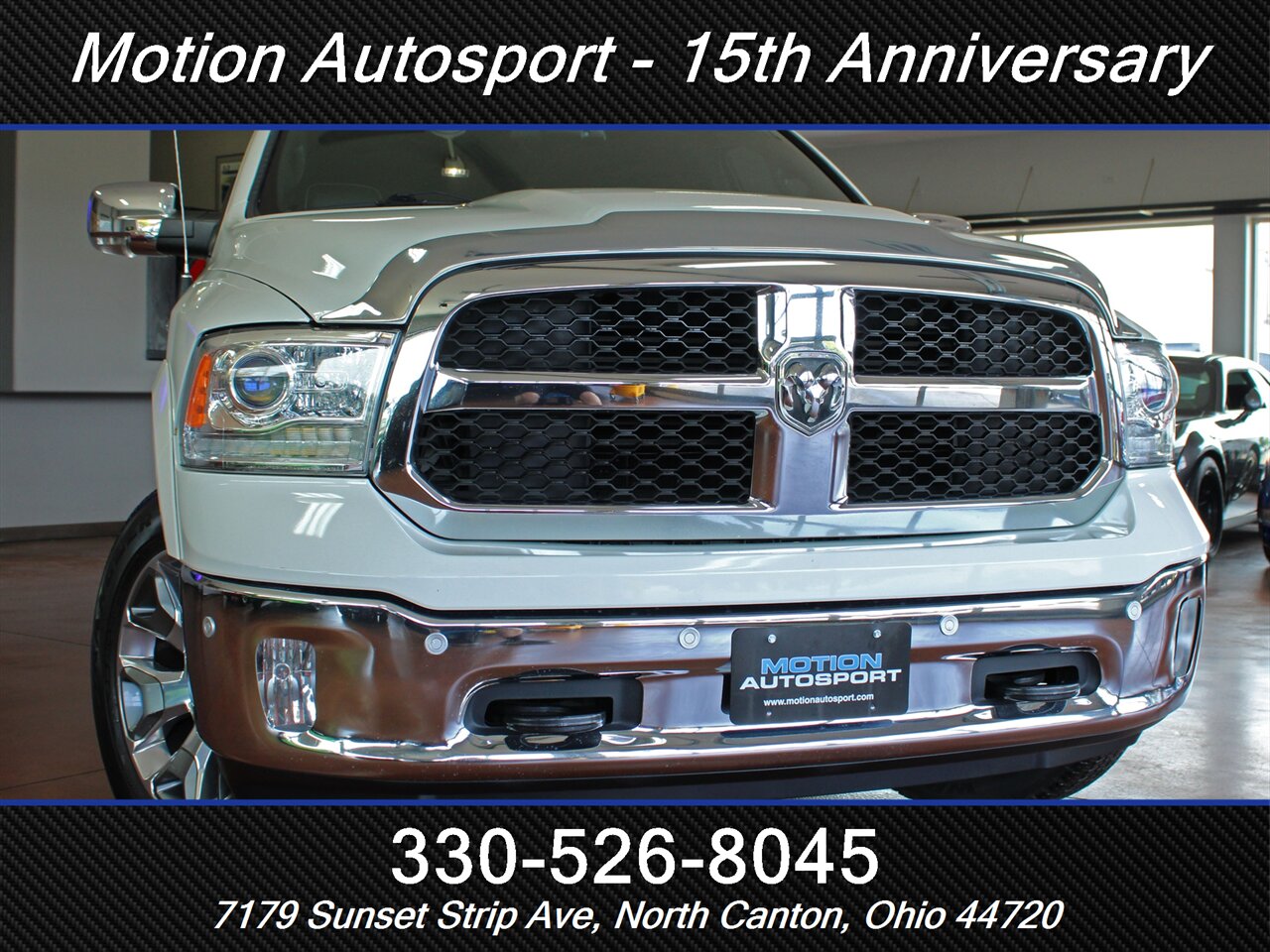 2017 RAM 1500 Laramie Limited  Moon Roof Navigation Ram Box 4X4 - Photo 60 - North Canton, OH 44720