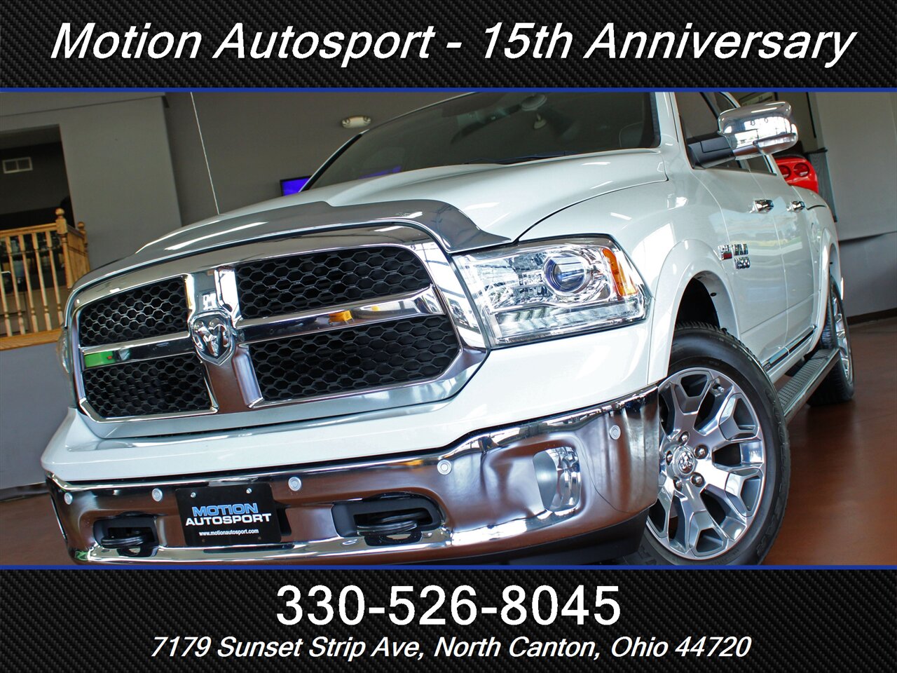 2017 RAM 1500 Laramie Limited  Moon Roof Navigation Ram Box 4X4 - Photo 58 - North Canton, OH 44720