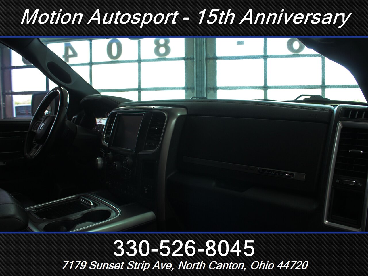 2017 RAM 1500 Laramie Limited  Moon Roof Navigation Ram Box 4X4 - Photo 38 - North Canton, OH 44720