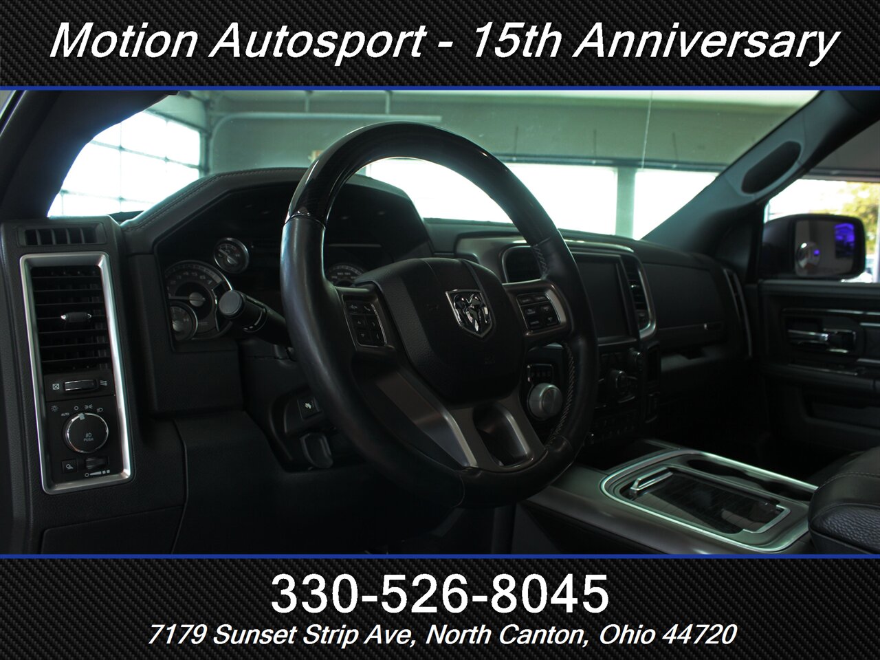 2017 RAM 1500 Laramie Limited  Moon Roof Navigation Ram Box 4X4 - Photo 17 - North Canton, OH 44720