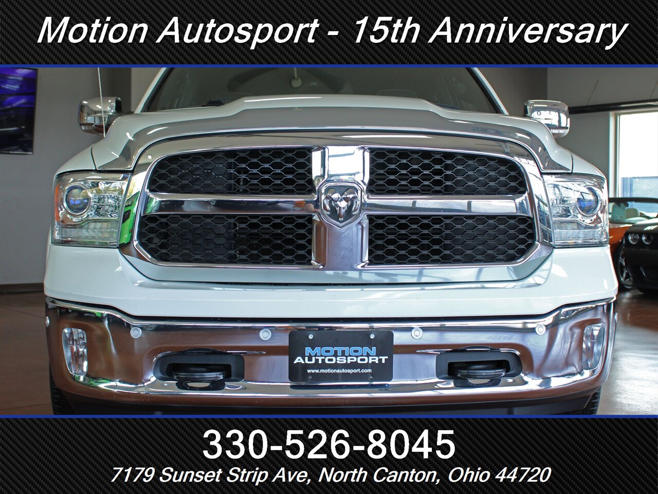 2017 RAM 1500 Laramie Limited  Moon Roof Navigation Ram Box 4X4 - Photo 3 - North Canton, OH 44720
