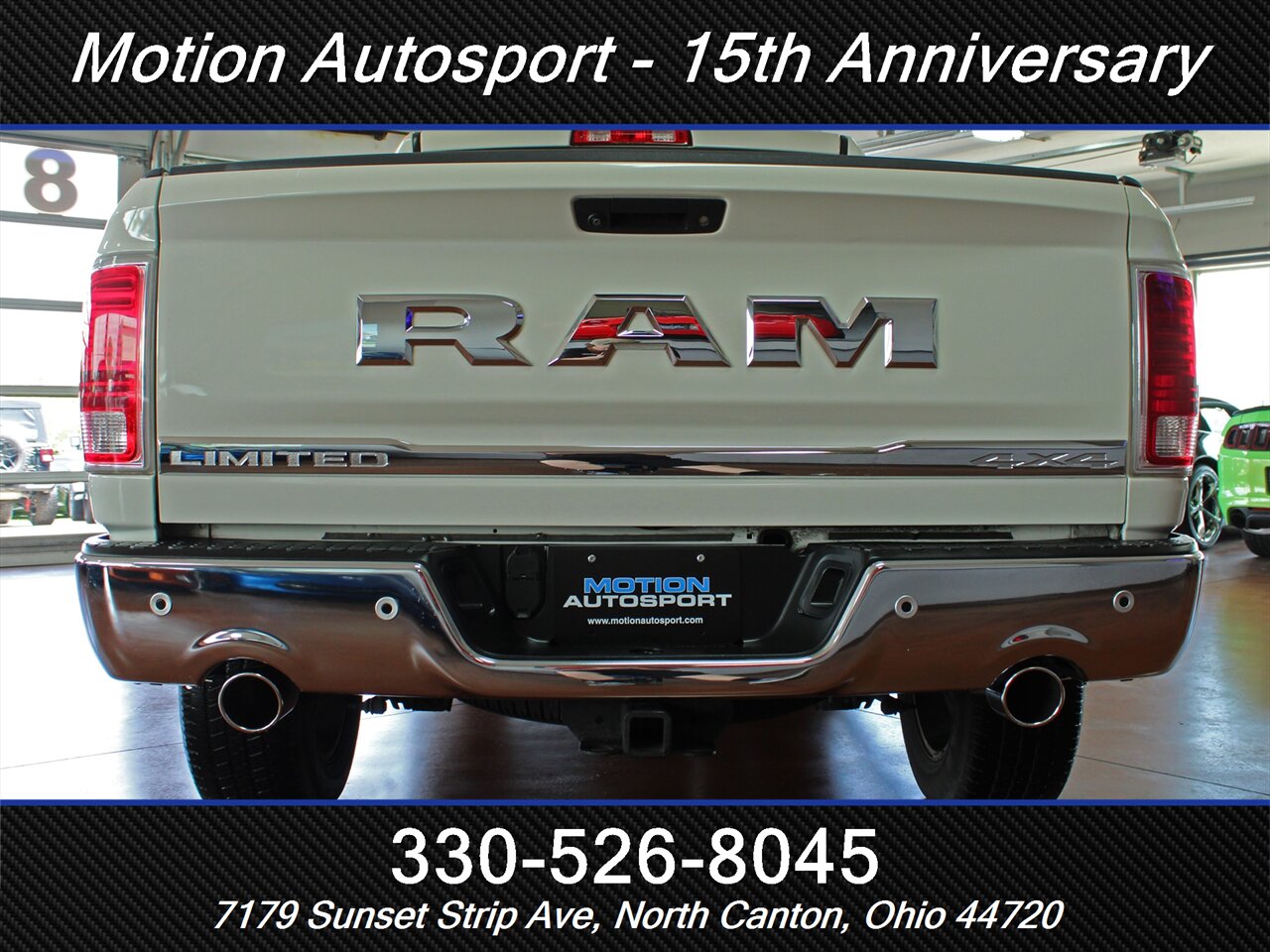 2017 RAM 1500 Laramie Limited  Moon Roof Navigation Ram Box 4X4 - Photo 10 - North Canton, OH 44720