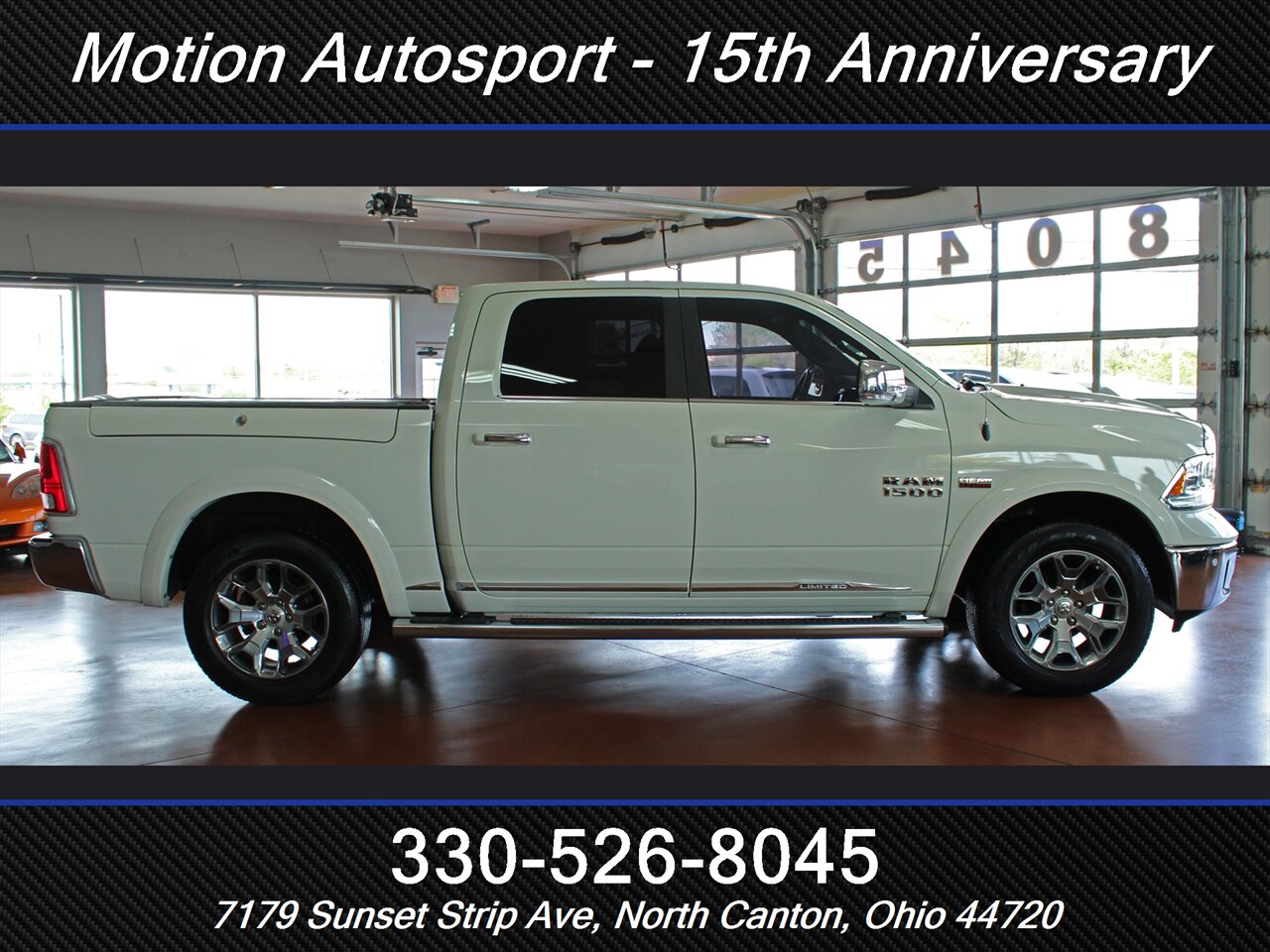 2017 RAM 1500 Laramie Limited  Moon Roof Navigation Ram Box 4X4 - Photo 13 - North Canton, OH 44720