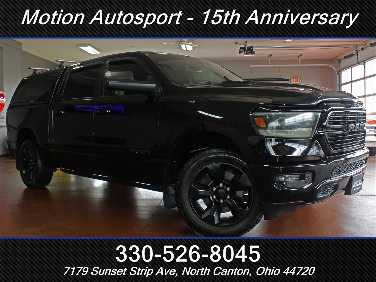 2019 RAM 1500 Sport Black Top Edition  Panoramic Roof 4X4 - Photo 2 - North Canton, OH 44720