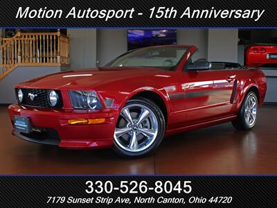2008 Ford Mustang GT Premium  California Special Convertible