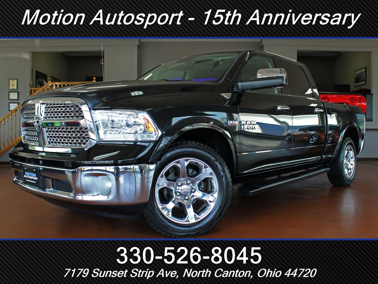 2017 RAM 1500 Laramie  Moon Roof Navigation 4X4 - Photo 1 - North Canton, OH 44720