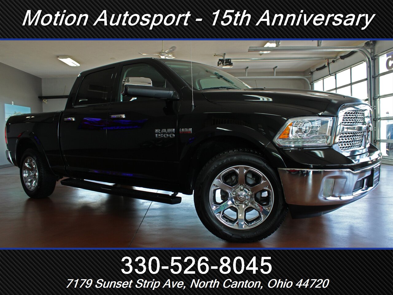 2017 RAM 1500 Laramie  Moon Roof Navigation 4X4 - Photo 2 - North Canton, OH 44720