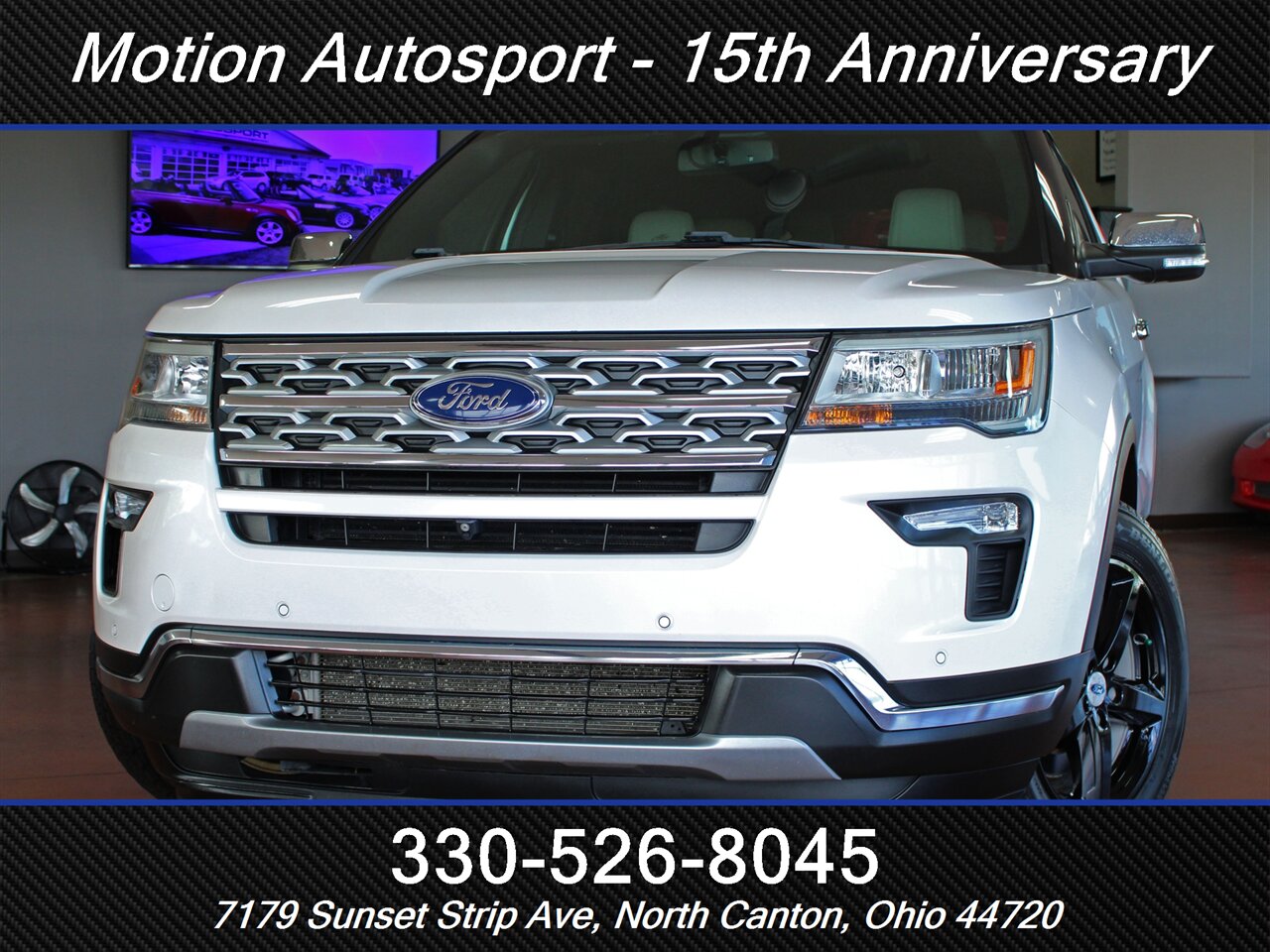 2018 Ford Explorer Limited Moon Roof Navigation AWD - Photo 59 - North Canton, OH 44720