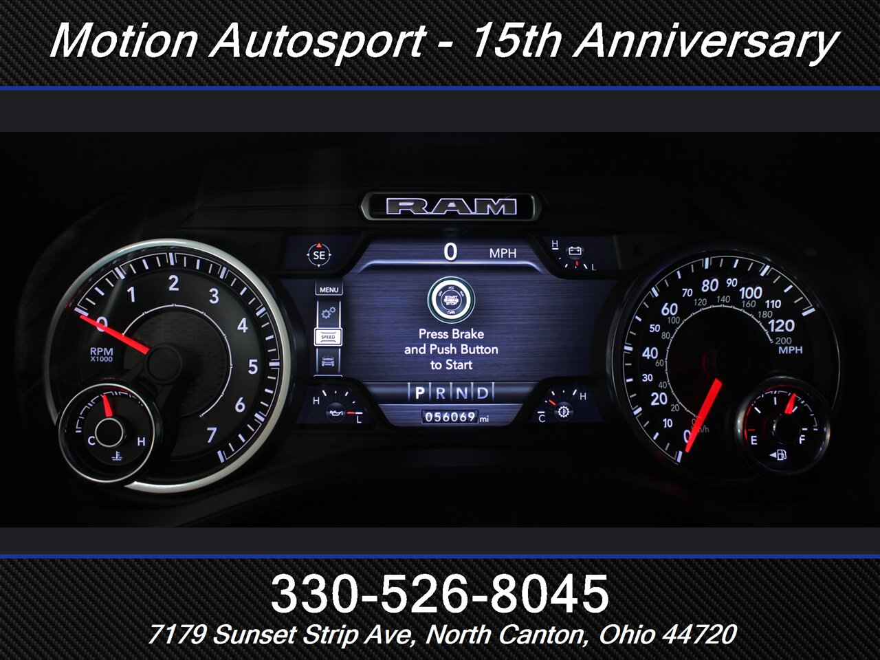 2019 RAM 1500 Big Horn  Sport  Custom Lift 4X4 - Photo 21 - North Canton, OH 44720