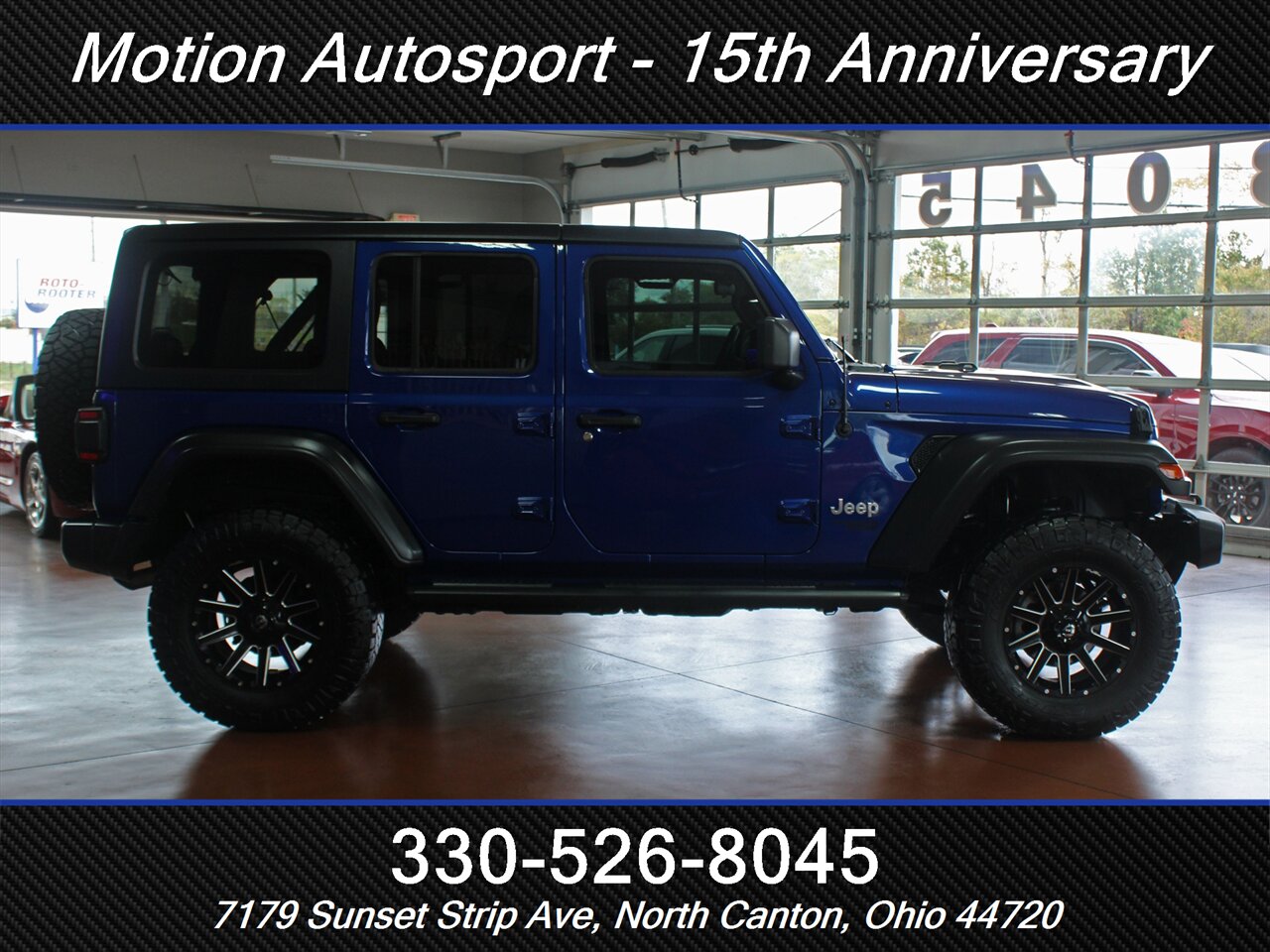 2019 Jeep Wrangler Unlimited Sport S  Hard Top Custom Lift 4X4 - Photo 15 - North Canton, OH 44720