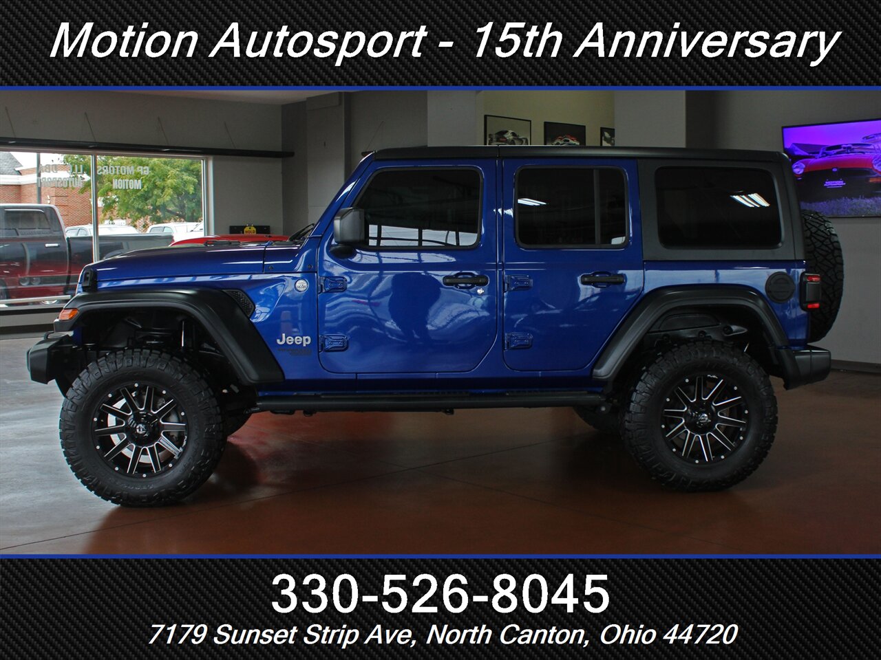 2019 Jeep Wrangler Unlimited Sport S  Hard Top Custom Lift 4X4 - Photo 7 - North Canton, OH 44720