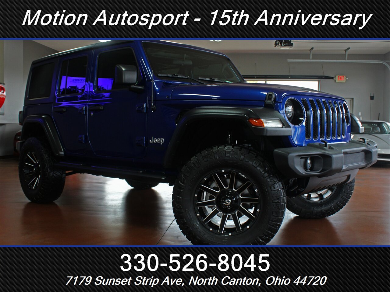 2019 Jeep Wrangler Unlimited Sport S  Hard Top Custom Lift 4X4 - Photo 2 - North Canton, OH 44720