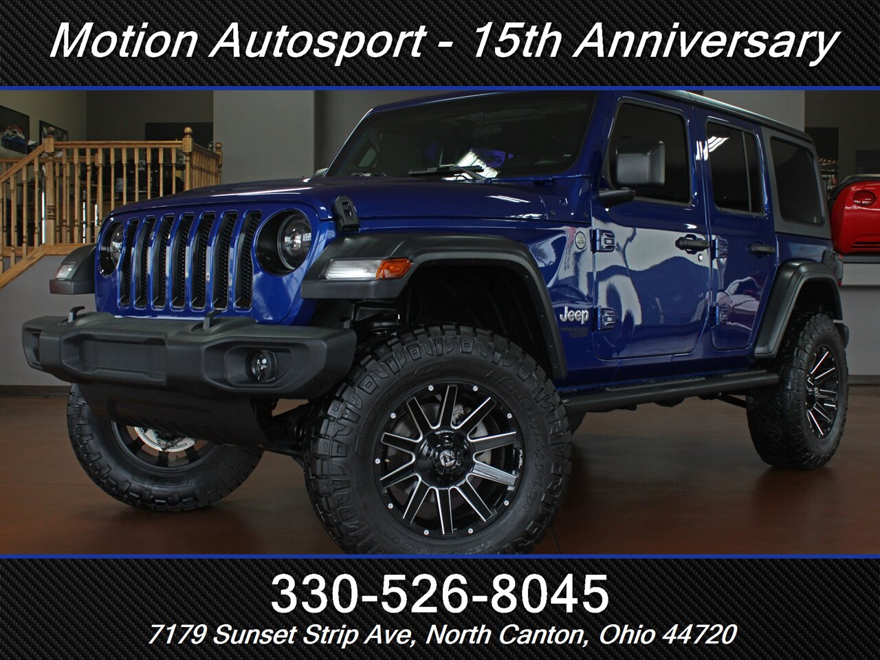 2019 Jeep Wrangler Unlimited Sport S  Hard Top Custom Lift 4X4 - Photo 1 - North Canton, OH 44720