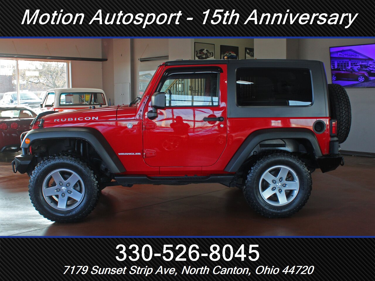 2010 Jeep Wrangler Rubicon Hard Top 4X4 - Photo 7 - North Canton, OH 44720