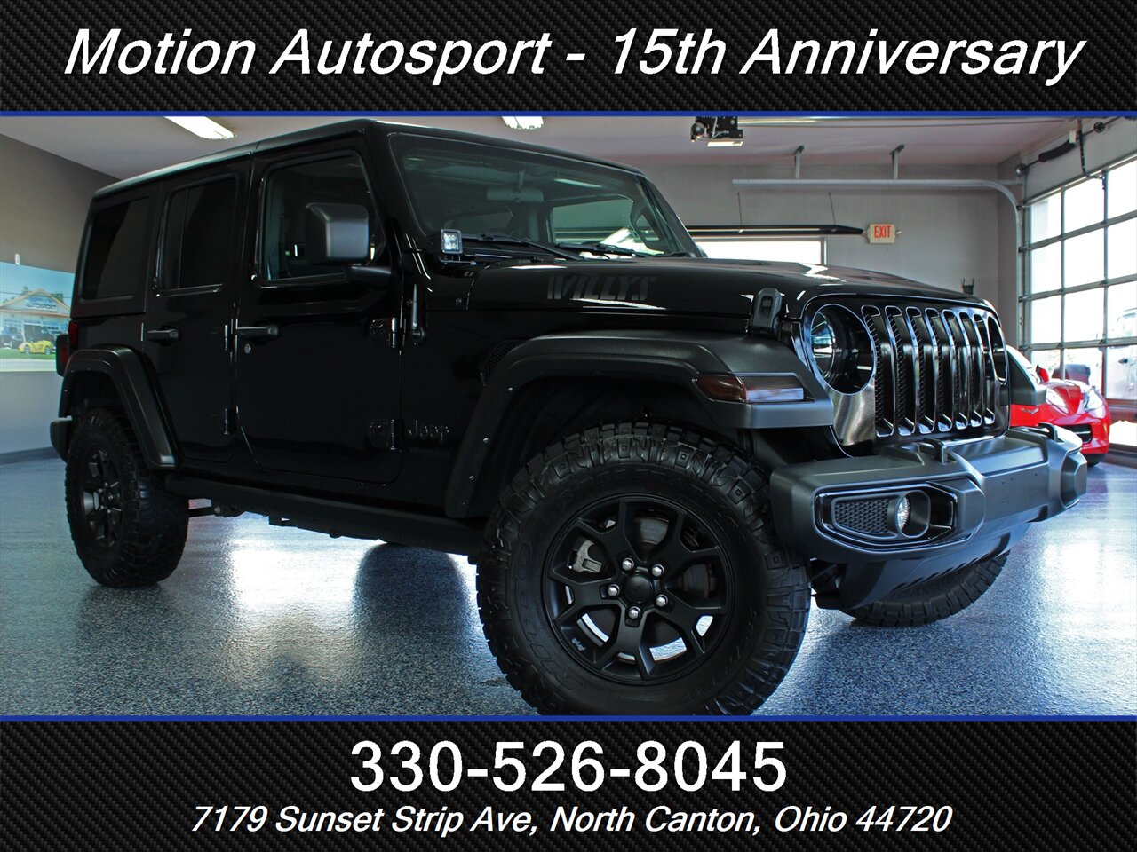 2022 Jeep Wrangler Unlimited Willys Sport 4X4 - Photo 2 - North Canton, OH 44720