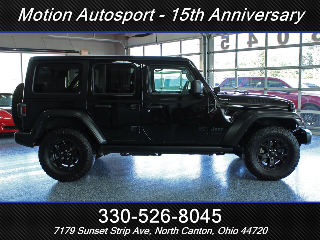 2022 Jeep Wrangler Unlimited Willys Sport 4X4 - Photo 9 - North Canton, OH 44720