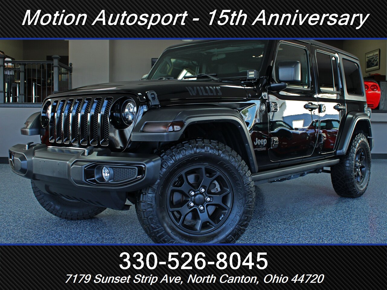 2022 Jeep Wrangler Unlimited Willys Sport  4X4 - Photo 1 - North Canton, OH 44720
