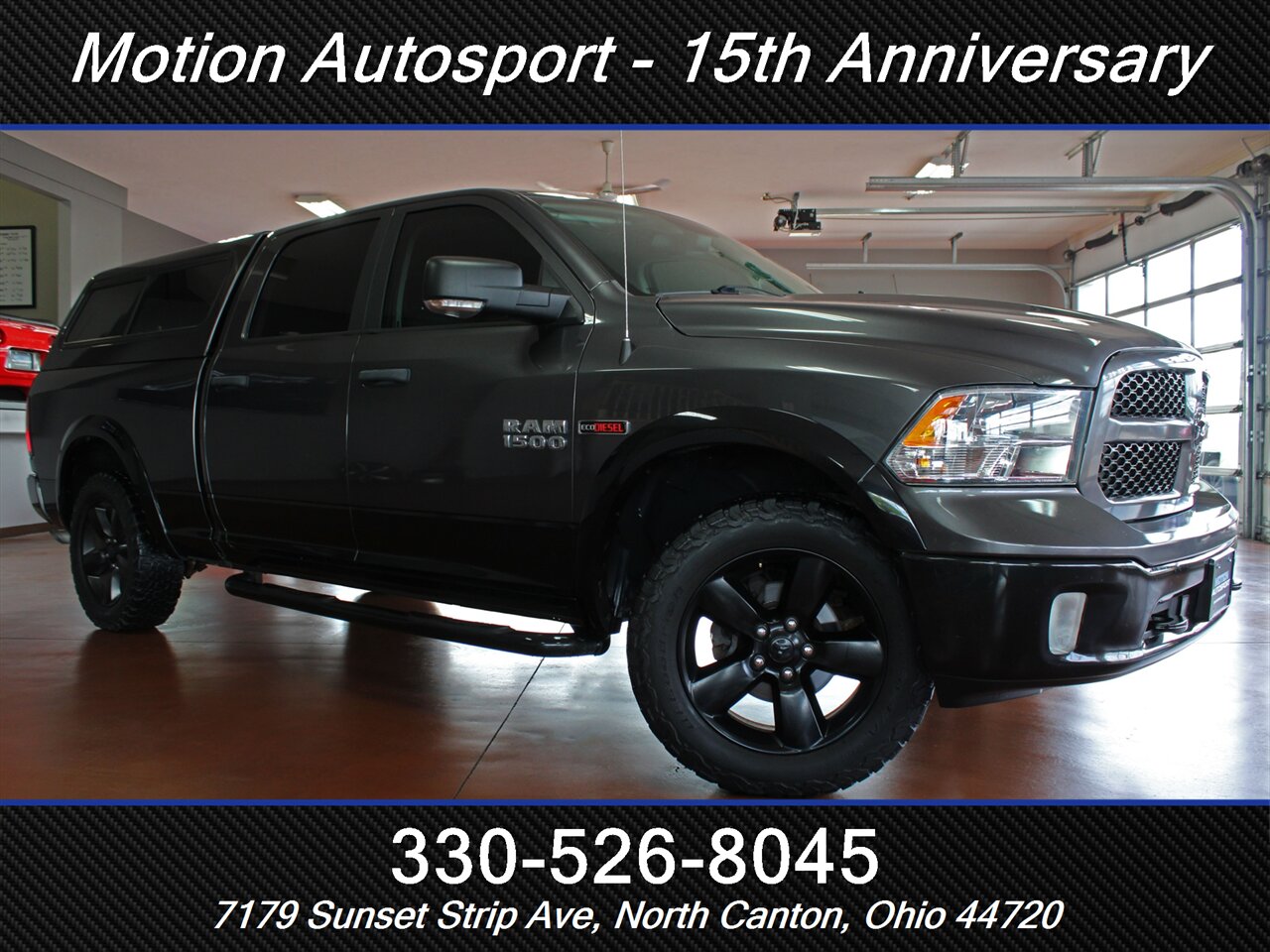 2018 RAM 1500 Outdoorsman  Black Top Edition 4X4 - Photo 2 - North Canton, OH 44720