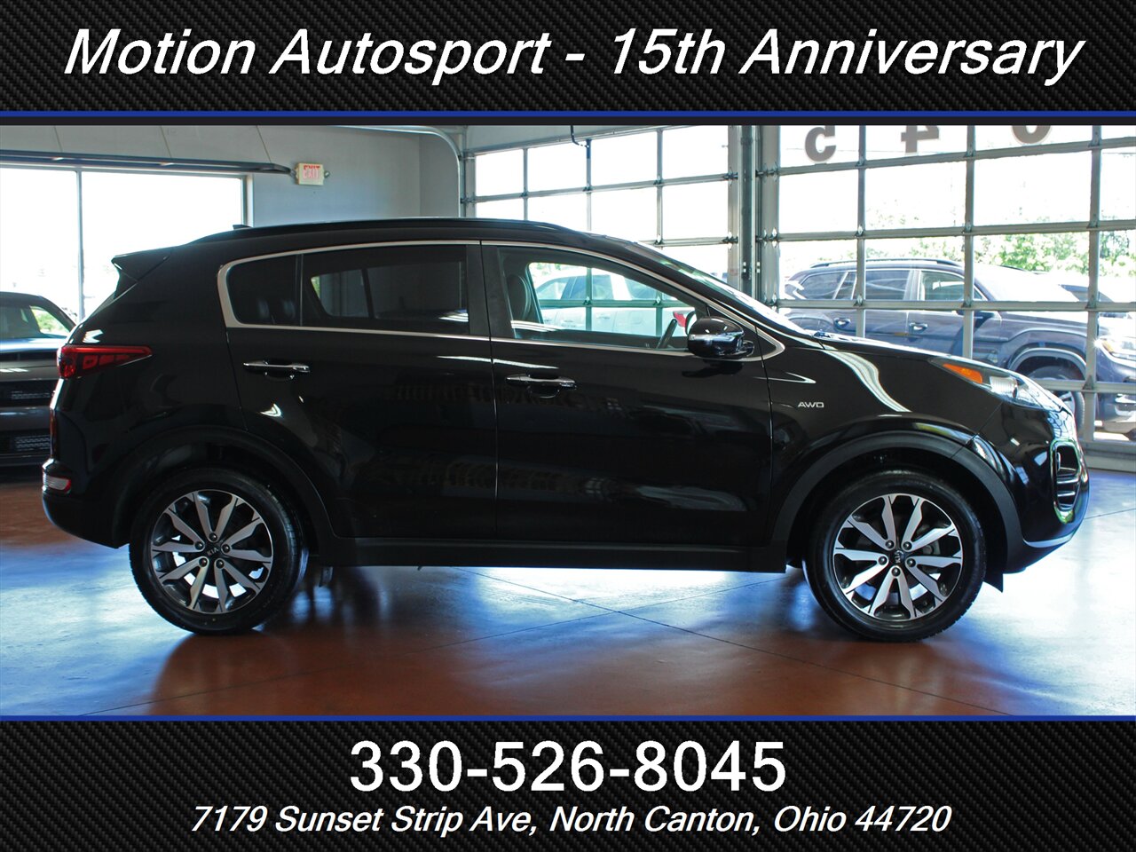2019 Kia Sportage EX Premium  Moon Roof Navigation 4X4 - Photo 12 - North Canton, OH 44720