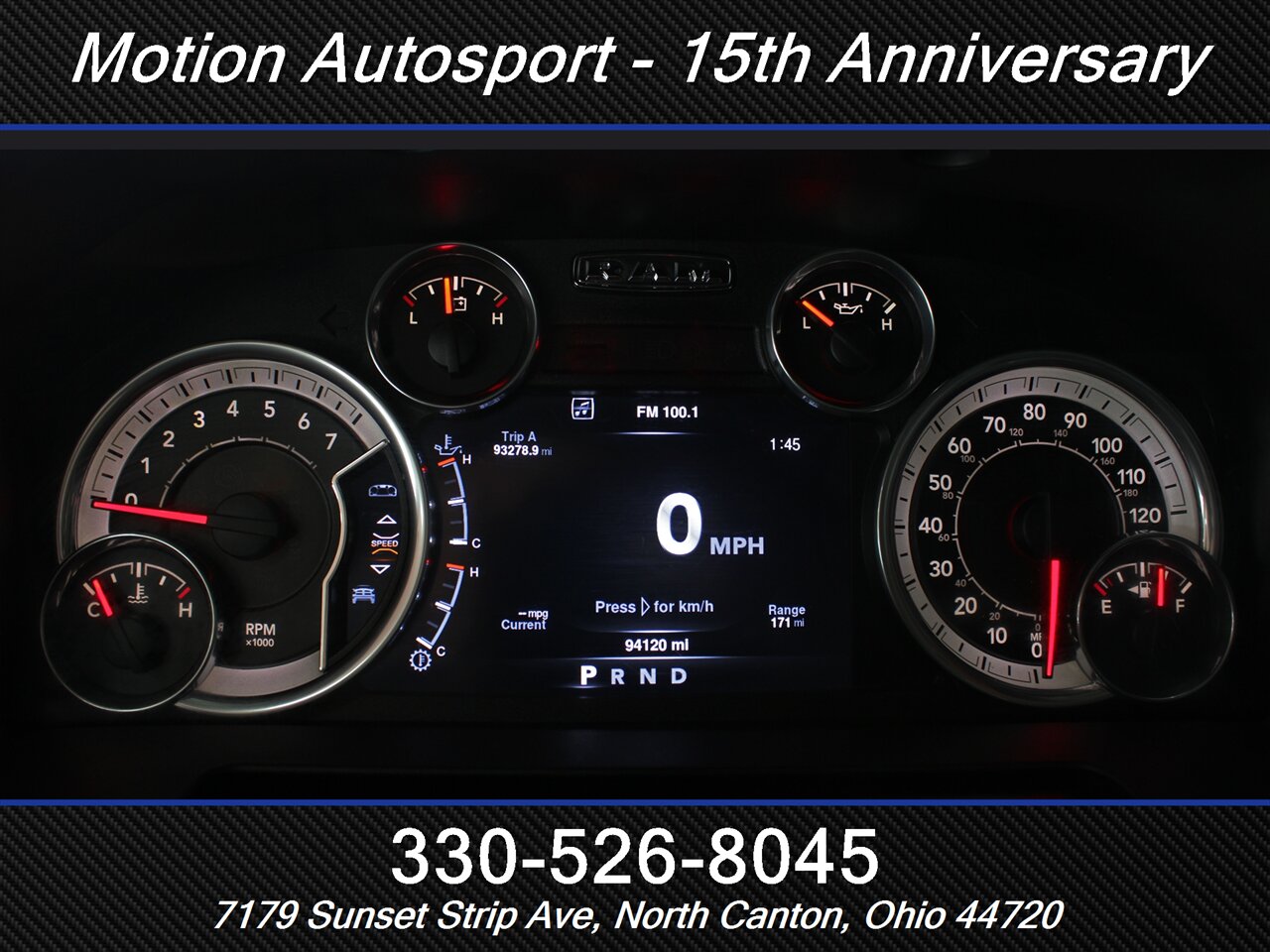 2016 RAM 2500 Big Horn  Moon Roof Black Top Edition 4X4 - Photo 20 - North Canton, OH 44720