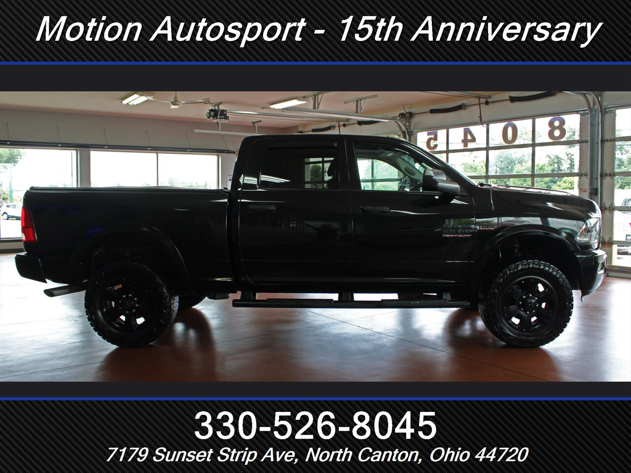2016 RAM 2500 Big Horn  Moon Roof Black Top Edition 4X4 - Photo 12 - North Canton, OH 44720
