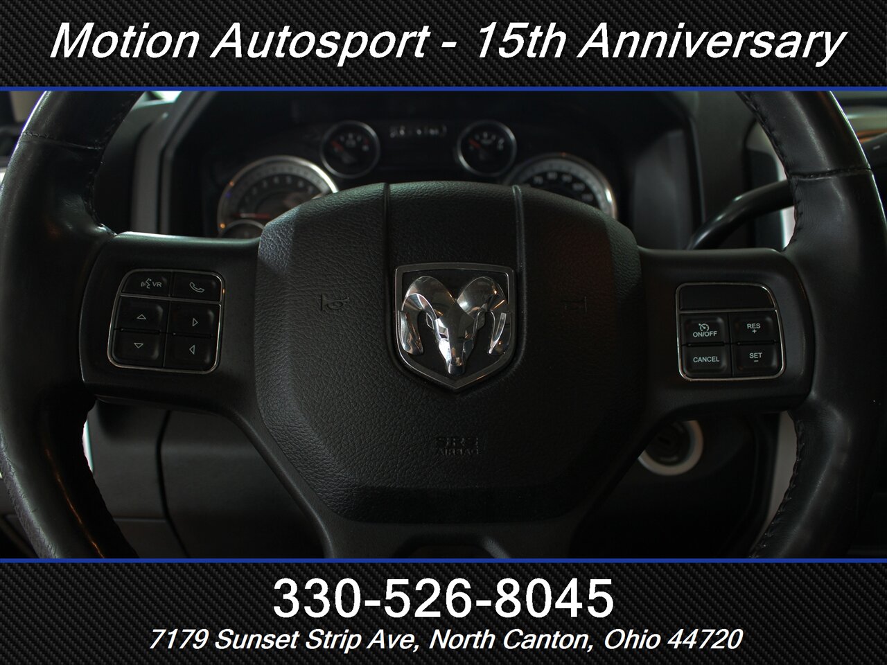 2016 RAM 2500 Big Horn  Moon Roof Black Top Edition 4X4 - Photo 17 - North Canton, OH 44720