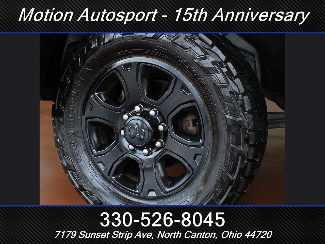 2016 RAM 2500 Big Horn  Moon Roof Black Top Edition 4X4 - Photo 47 - North Canton, OH 44720