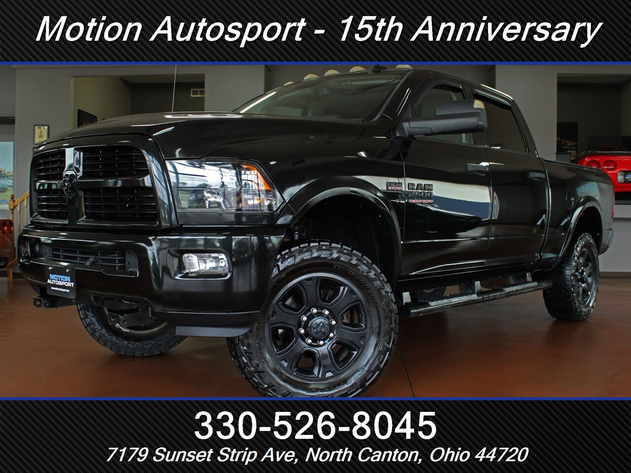 2016 RAM 2500 Big Horn  Moon Roof Black Top Edition 4X4 - Photo 1 - North Canton, OH 44720