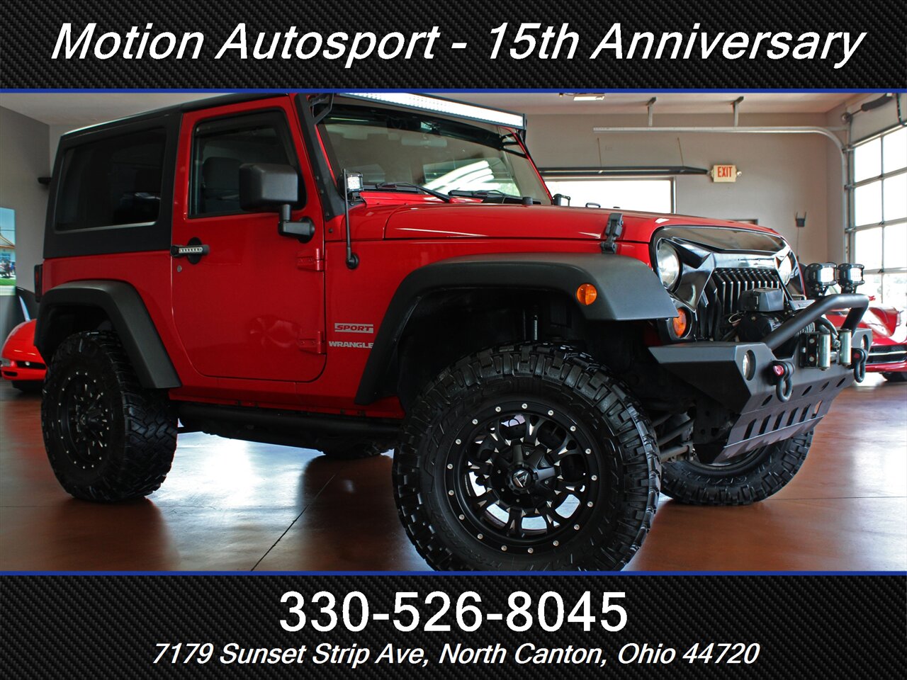 2012 Jeep Wrangler Sport  Hard Top Custom Lift 4X4 - Photo 2 - North Canton, OH 44720
