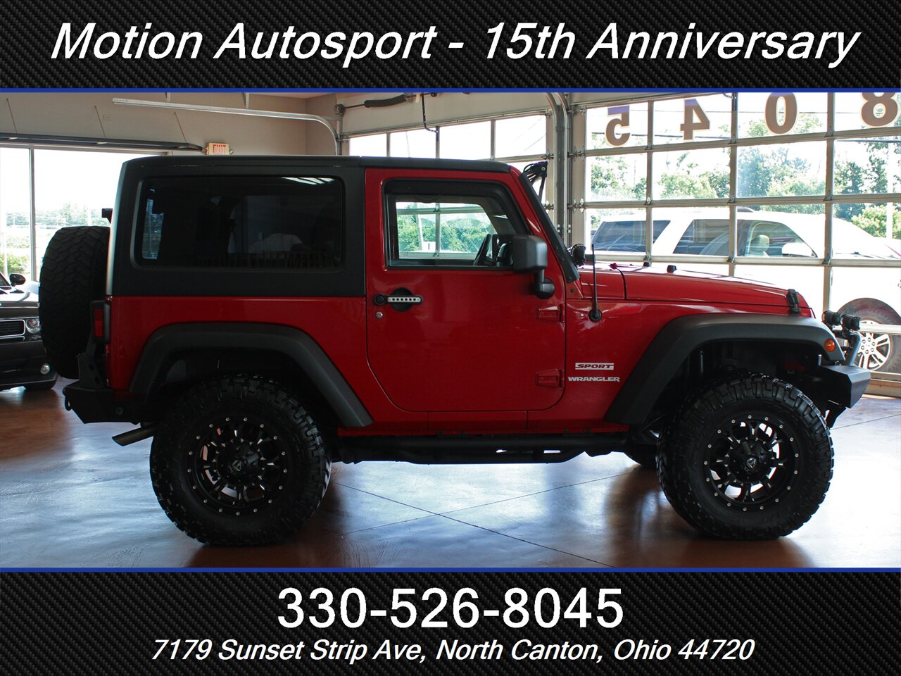 2012 Jeep Wrangler Sport  Hard Top Custom Lift 4X4 - Photo 12 - North Canton, OH 44720