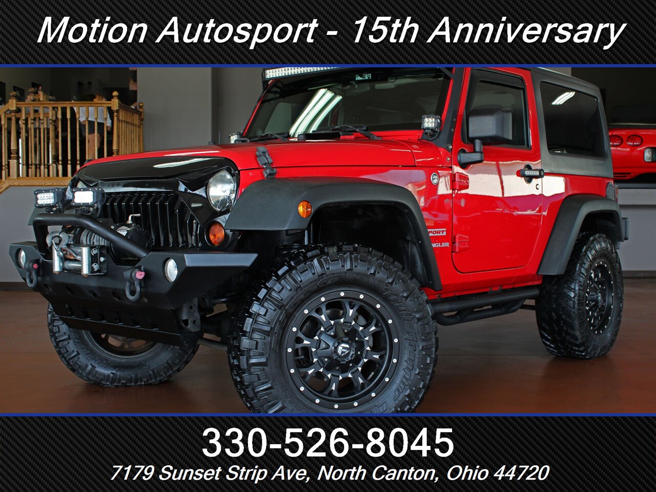 2012 Jeep Wrangler Sport  Hard Top Custom Lift 4X4 - Photo 1 - North Canton, OH 44720