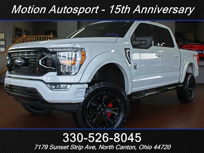 2021 Ford F-150 XLT Black Widow Edition  Custom Lift 4X4 Truck