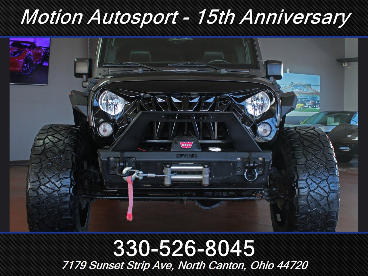 2017 Jeep Wrangler Unlimited Rubicon Custom Lift 4X4 - Photo 3 - North Canton, OH 44720