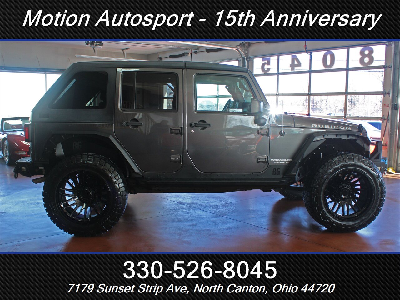 2017 Jeep Wrangler Unlimited Rubicon Custom Lift 4X4 - Photo 13 - North Canton, OH 44720