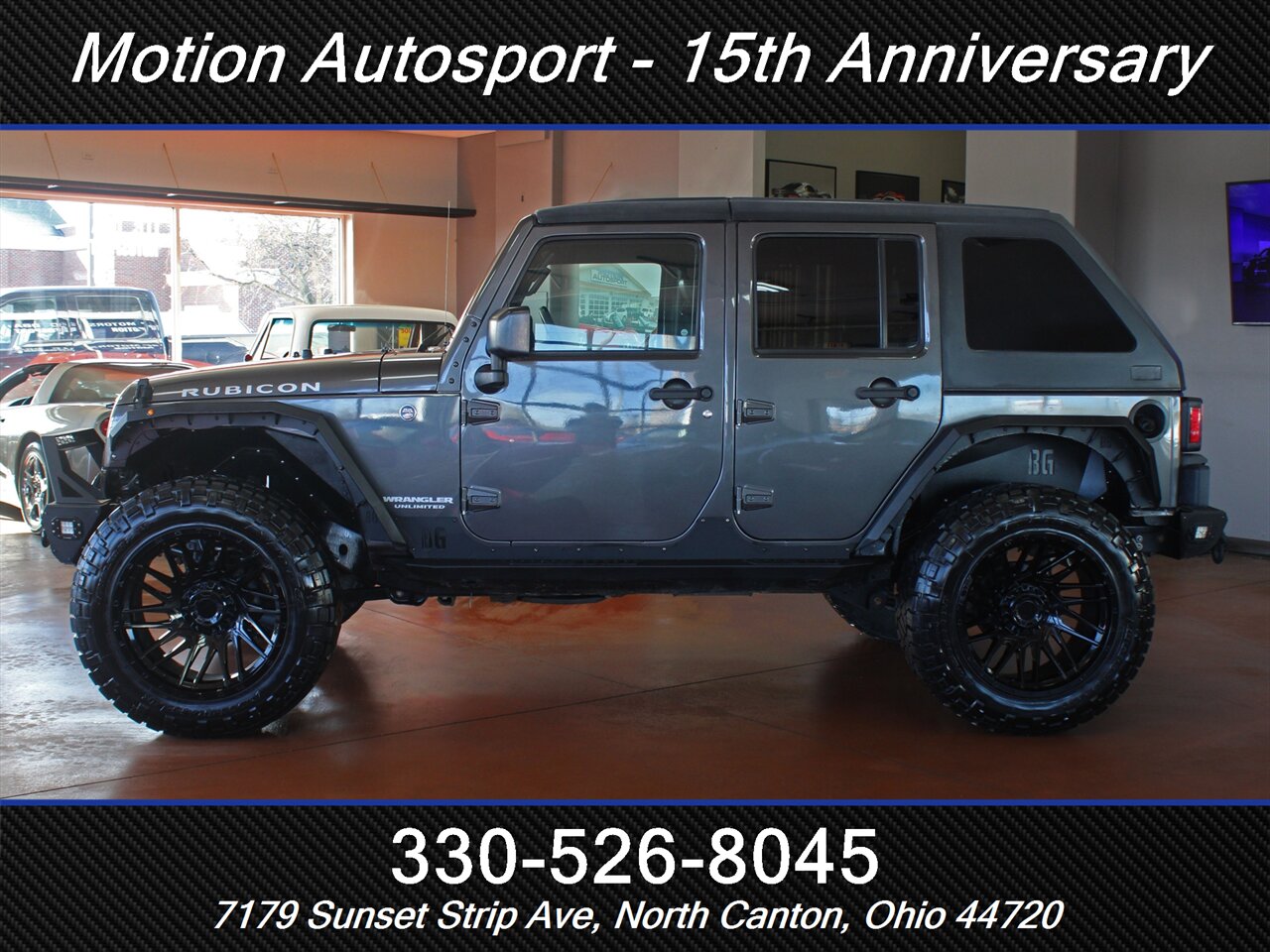 2017 Jeep Wrangler Unlimited Rubicon Custom Lift 4X4 - Photo 7 - North Canton, OH 44720