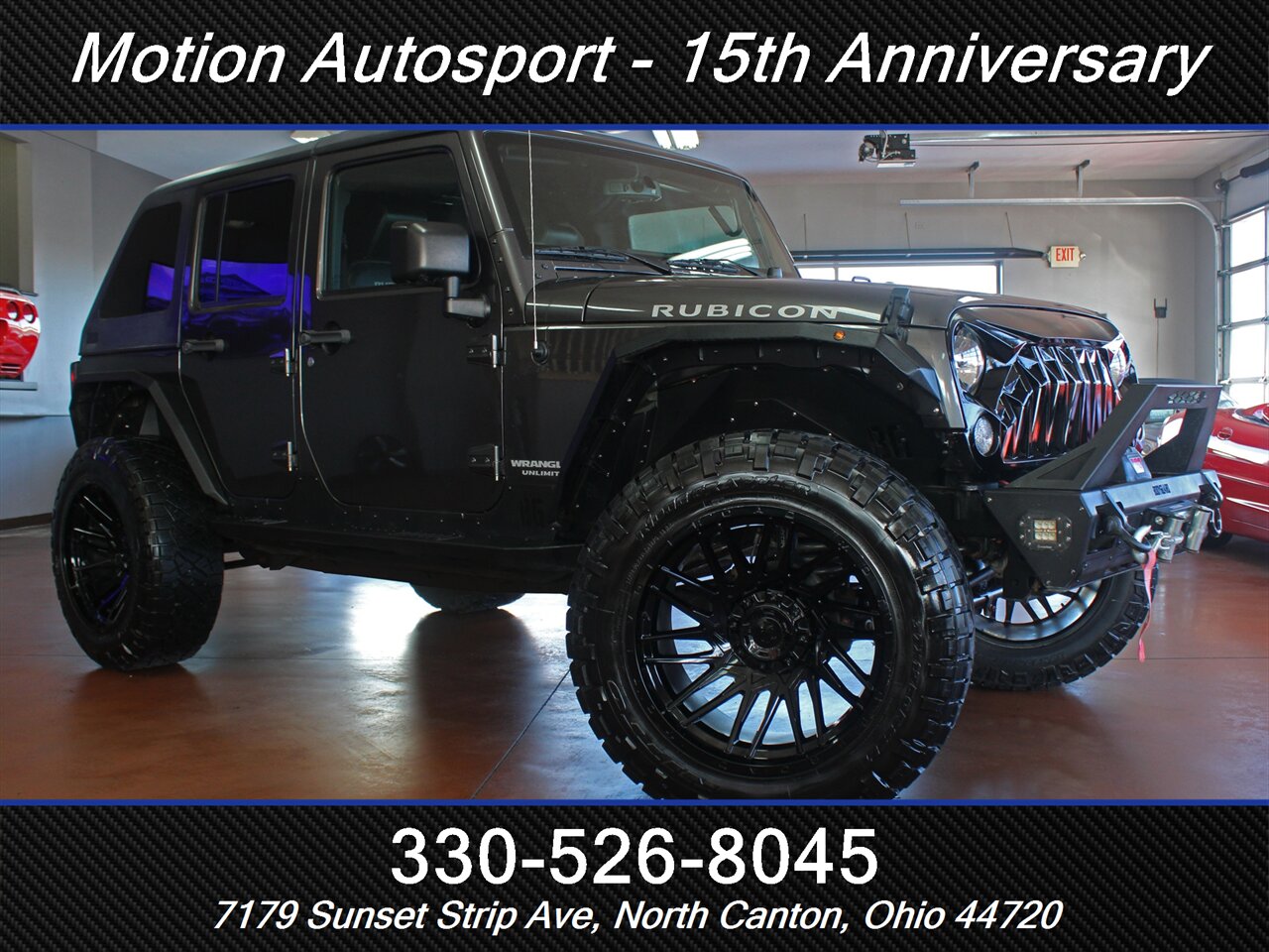 2017 Jeep Wrangler Unlimited Rubicon Custom Lift 4X4 - Photo 2 - North Canton, OH 44720