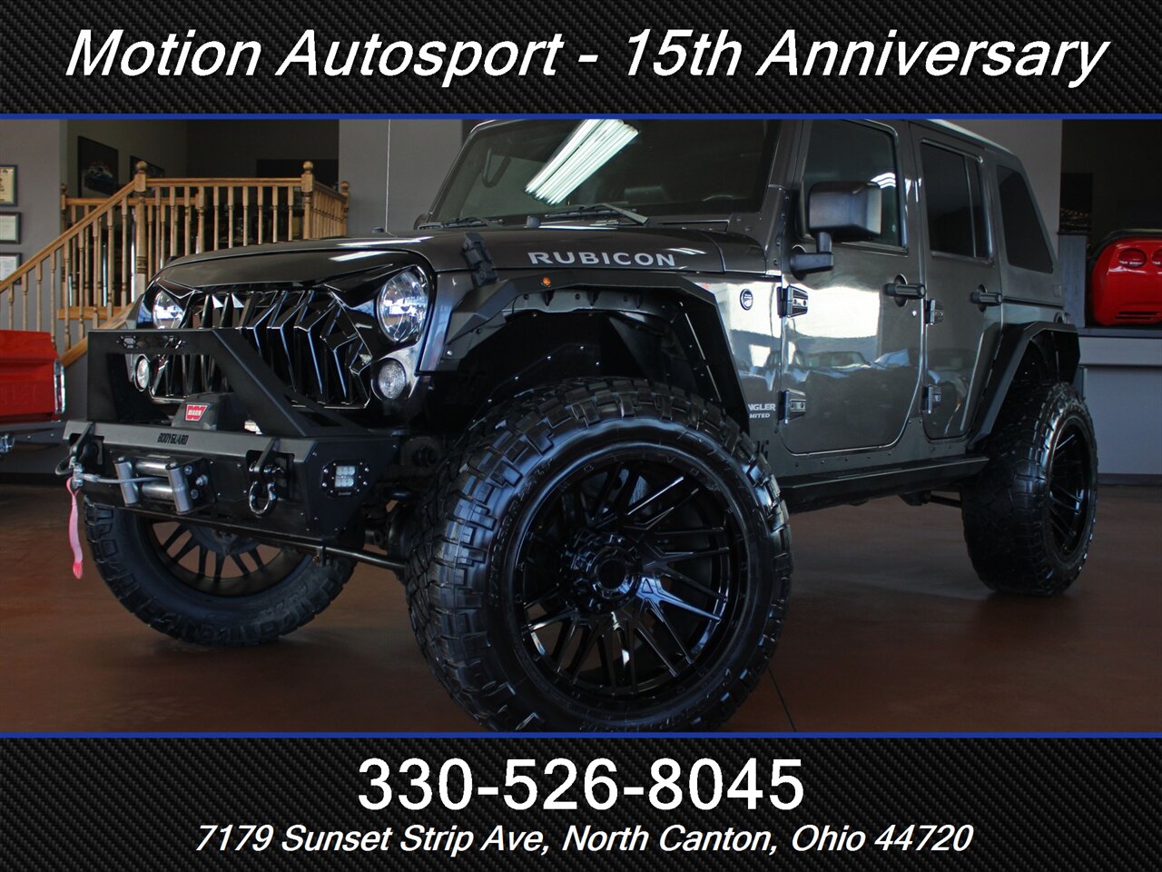 2017 Jeep Wrangler Unlimited Rubicon  Custom Lift 4X4 - Photo 1 - North Canton, OH 44720