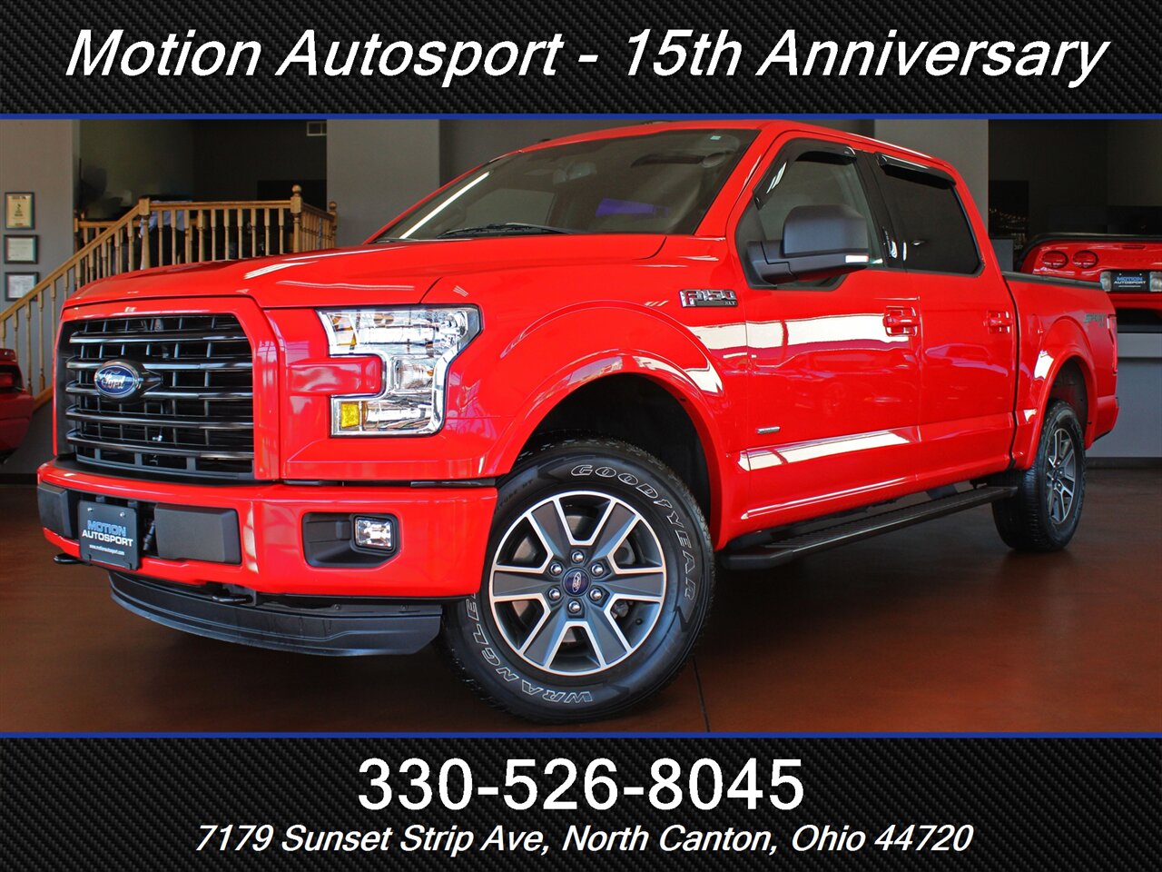 2016 Ford F-150 XLT Sport Panoramic Roof 4X4 - Photo 1 - North Canton, OH 44720