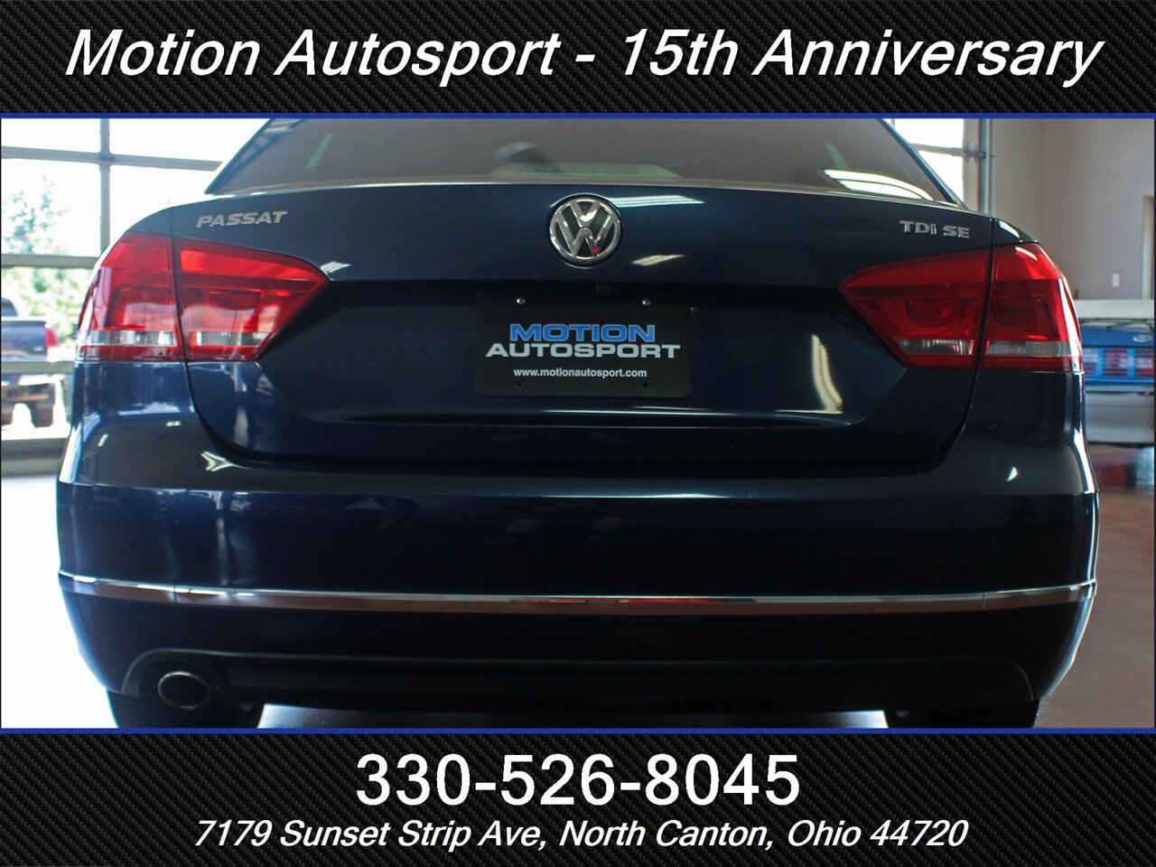 2014 Volkswagen Passat 2.0L TDI SE   - Photo 9 - North Canton, OH 44720