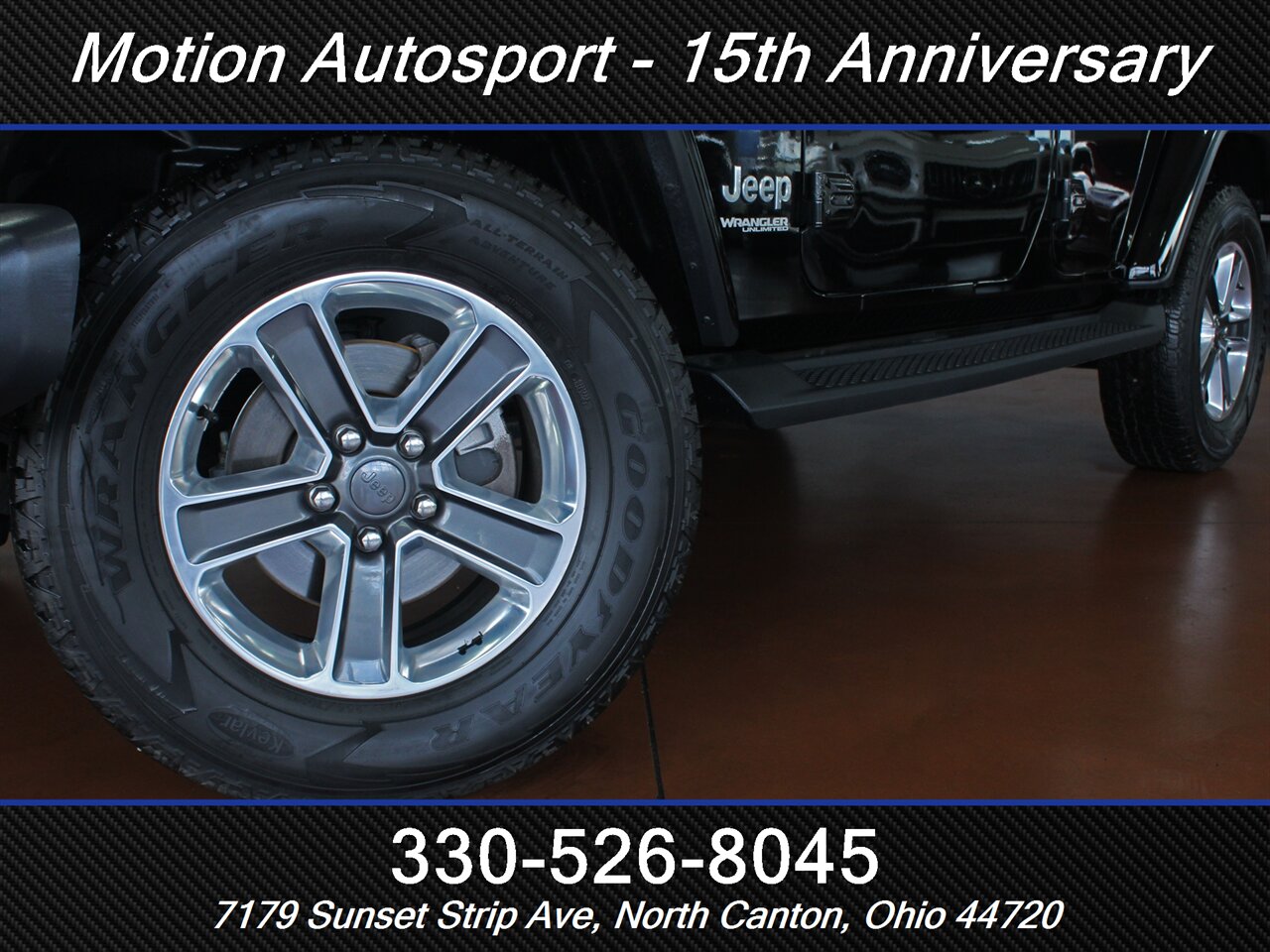 2018 Jeep Wrangler Unlimited Sahara  Hard Top 4X4 - Photo 48 - North Canton, OH 44720