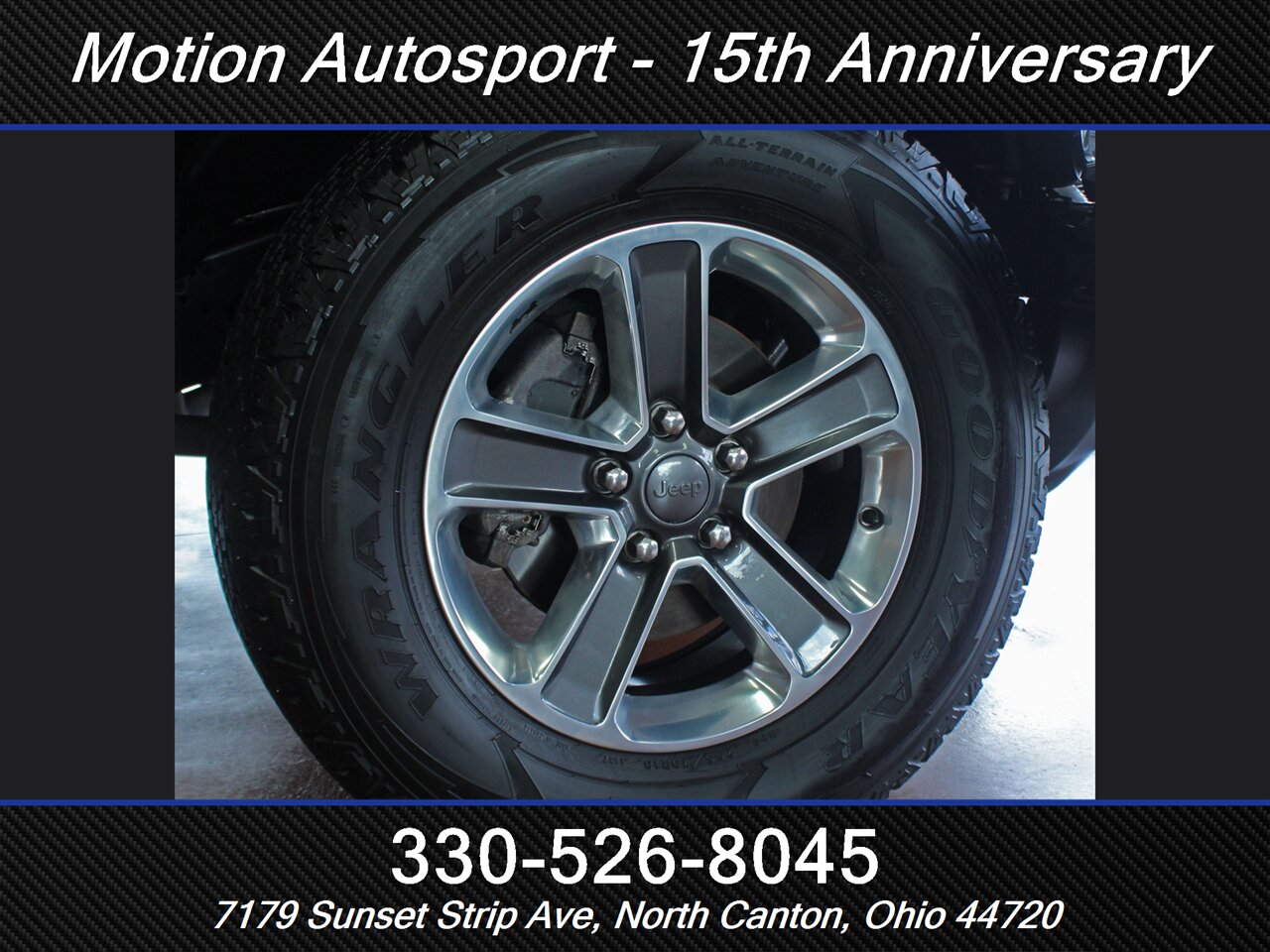 2018 Jeep Wrangler Unlimited Sahara  Hard Top 4X4 - Photo 54 - North Canton, OH 44720