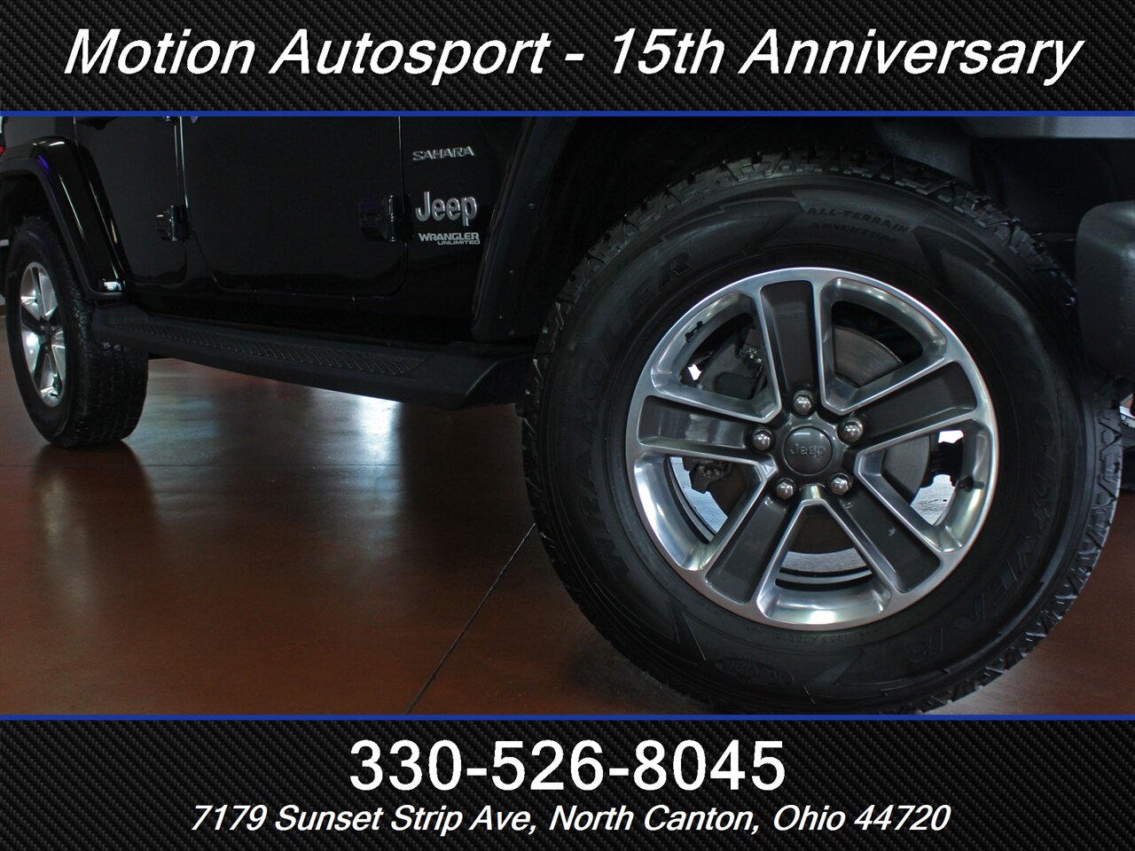 2018 Jeep Wrangler Unlimited Sahara  Hard Top 4X4 - Photo 53 - North Canton, OH 44720