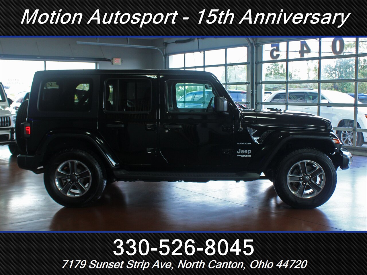 2018 Jeep Wrangler Unlimited Sahara  Hard Top 4X4 - Photo 15 - North Canton, OH 44720