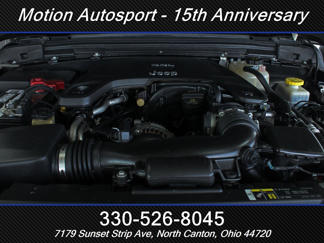 2018 Jeep Wrangler Unlimited Sahara  Hard Top 4X4 - Photo 16 - North Canton, OH 44720