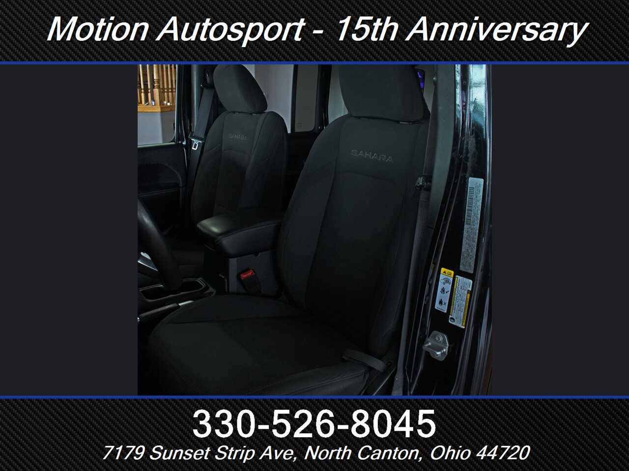 2018 Jeep Wrangler Unlimited Sahara  Hard Top 4X4 - Photo 35 - North Canton, OH 44720