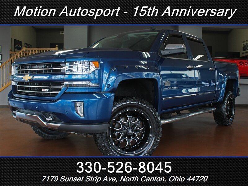 2017 Chevrolet Silverado 1500 LTZ Z71  Custom Lift Rocky Ridge 4X4